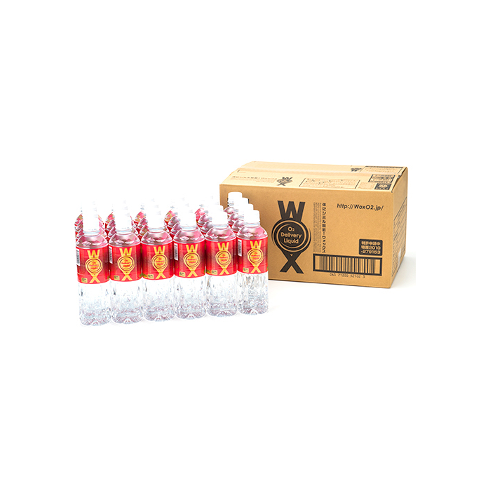 酸素補給水WOX 500ml 24本入｜WOX(ウォックス)酸素補給水の公式